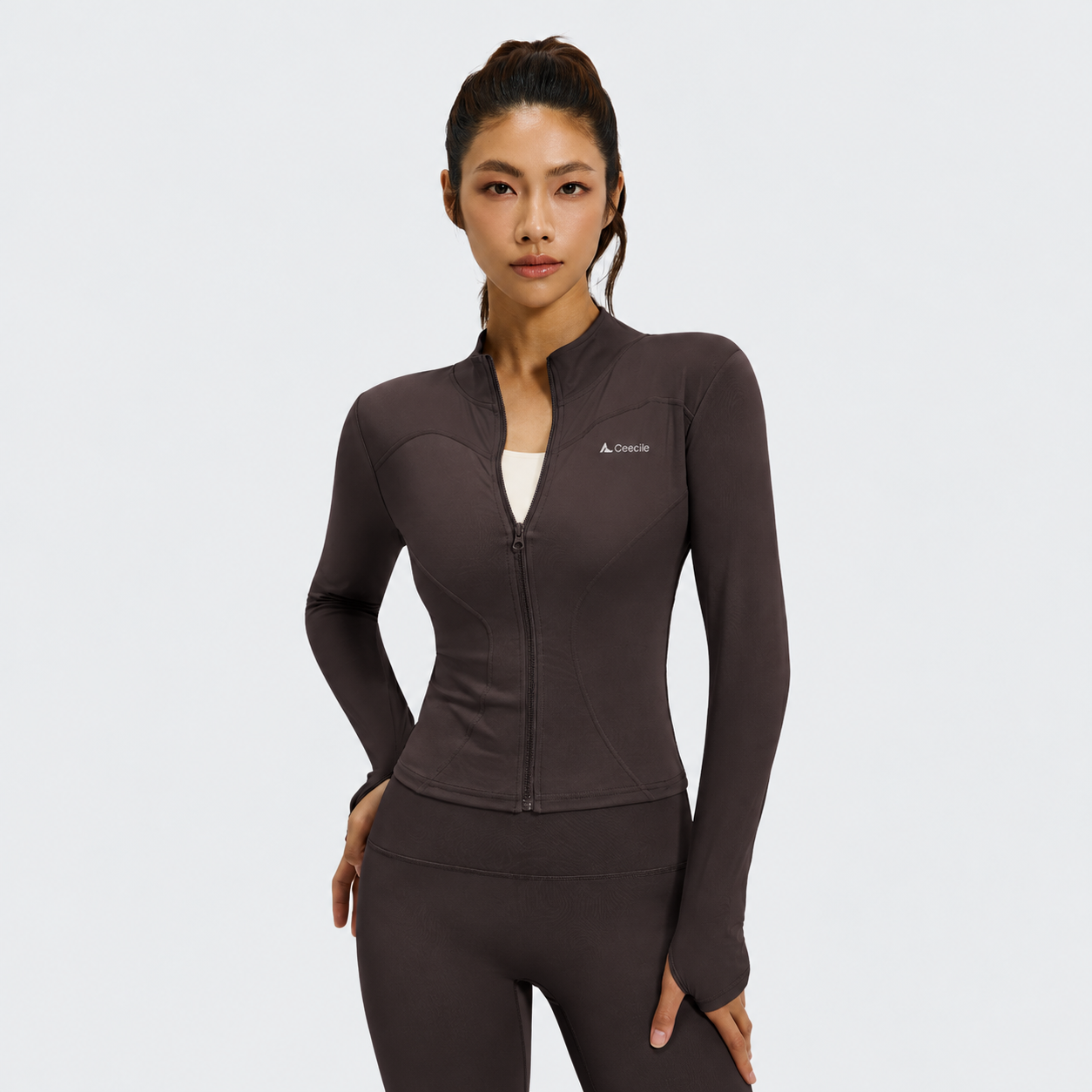 Ceecile Motion Contour Full-Zip Jacket