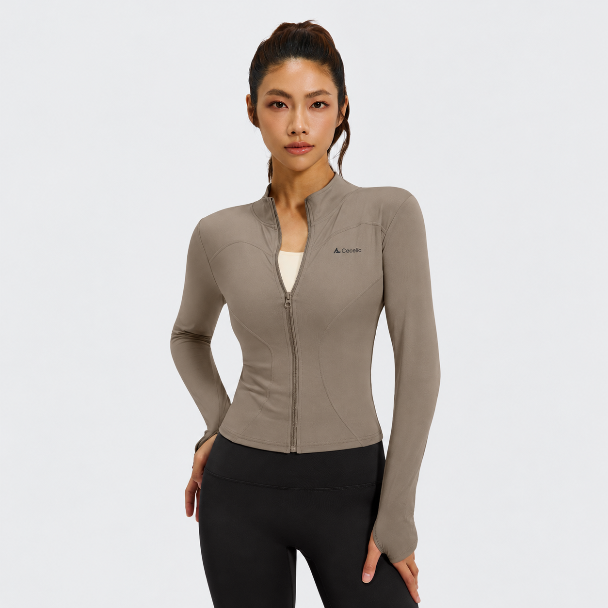 Ceecile Motion Contour Full-Zip Jacket