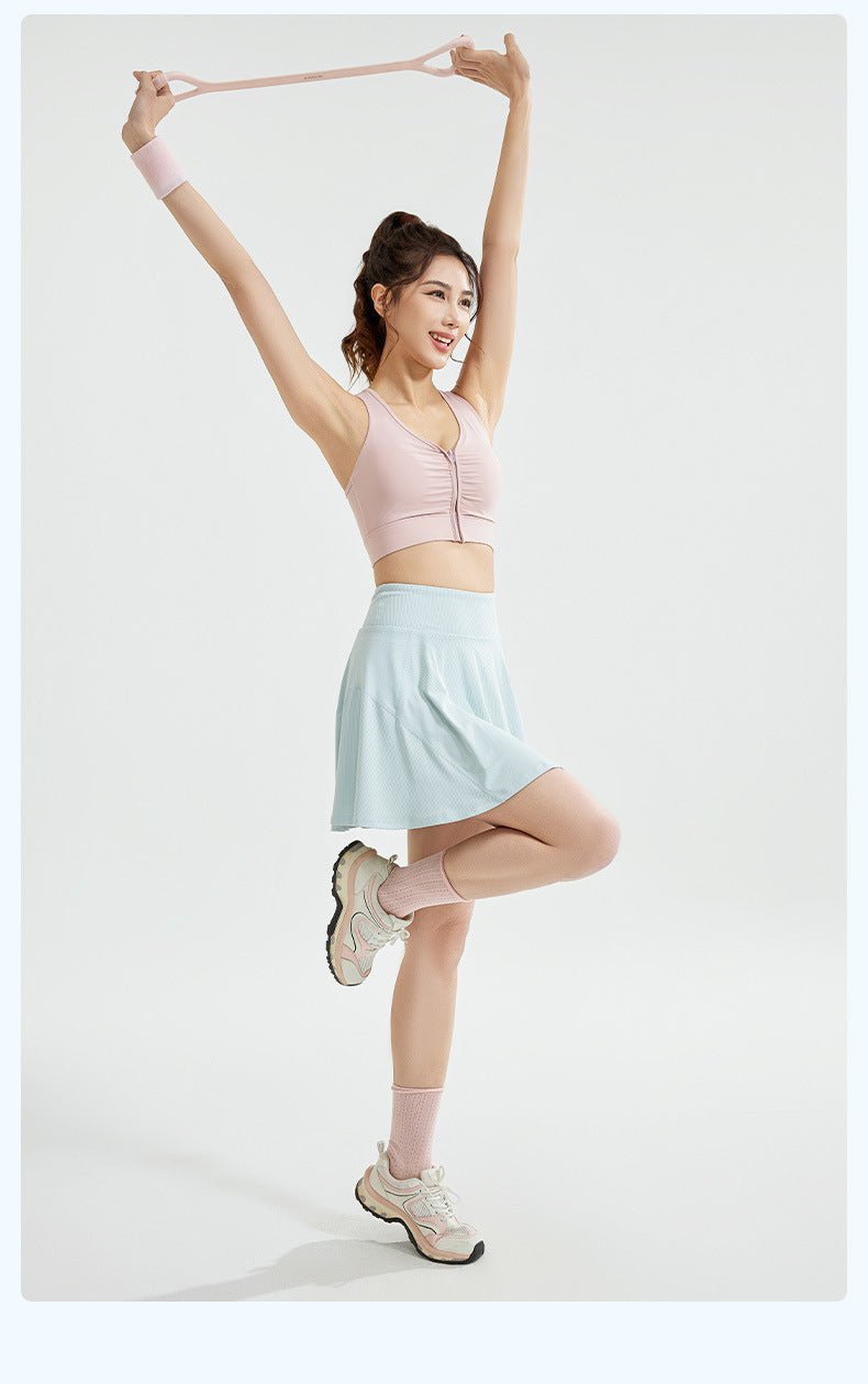2 - in - 1 High - Waist Tennis Skirt | Breathable & Anti - Chafing Sports Skirt – Ceecile - Women's Activewear by Ceecile