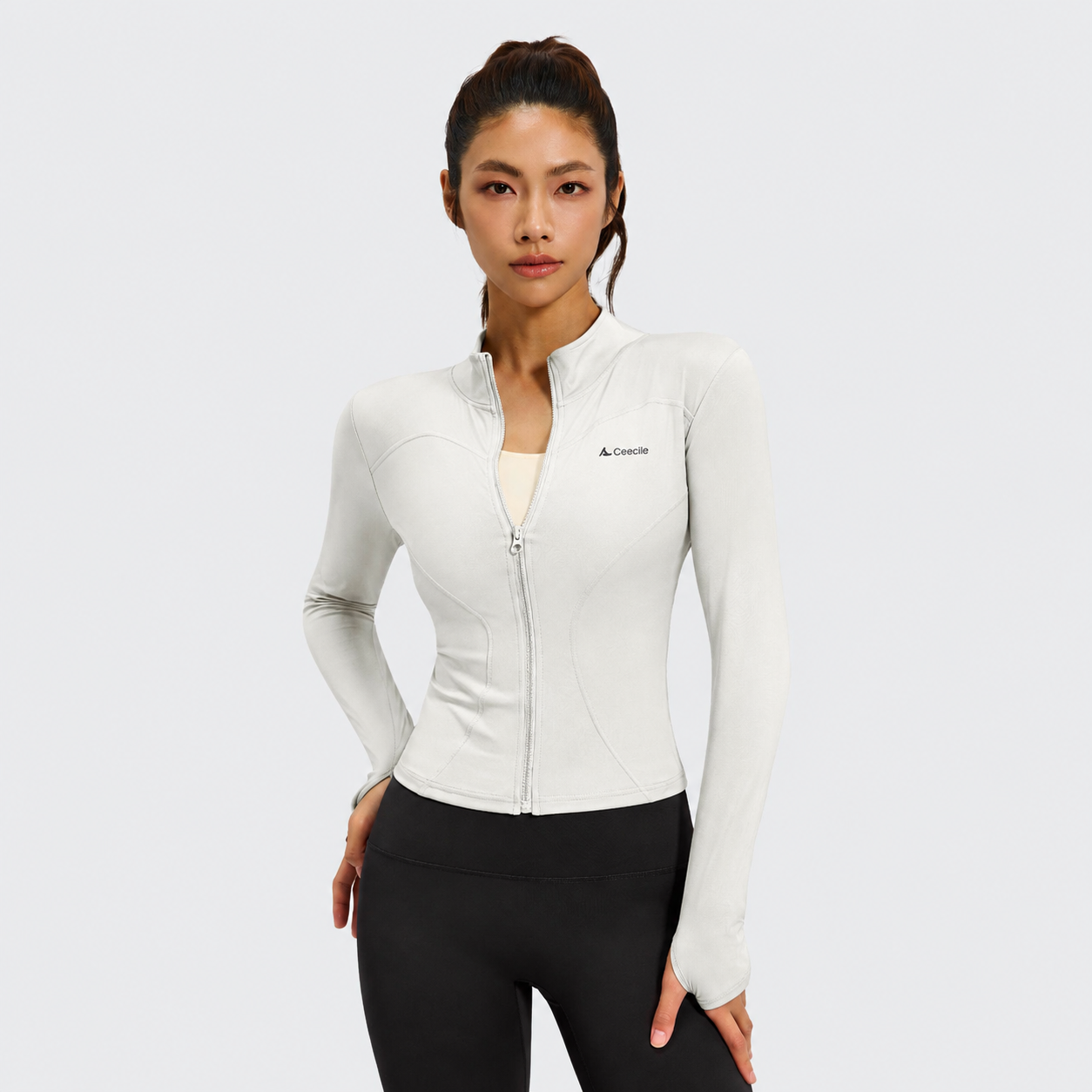 Ceecile Motion Contour Full-Zip Jacket