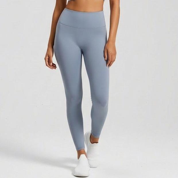 Ceecile MOTION No Front Seam High Waist Yoga Leggings (Upgraded Fabric) | Back Pocket Gym Pants
