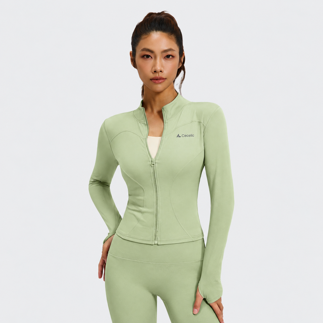 Ceecile Motion Contour Full-Zip Jacket