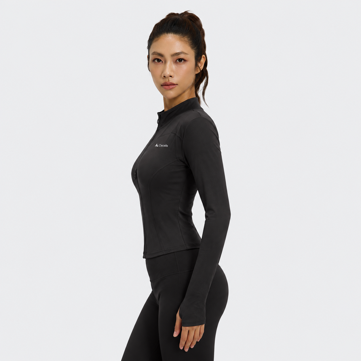 Ceecile Motion Contour Full-Zip Jacket