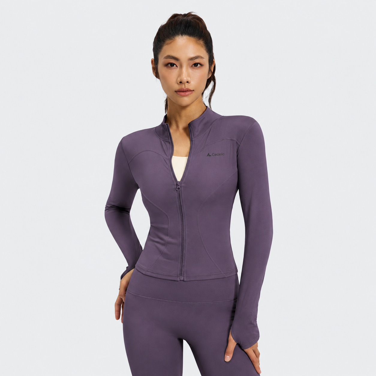 Ceecile Motion Contour Full-Zip Jacket