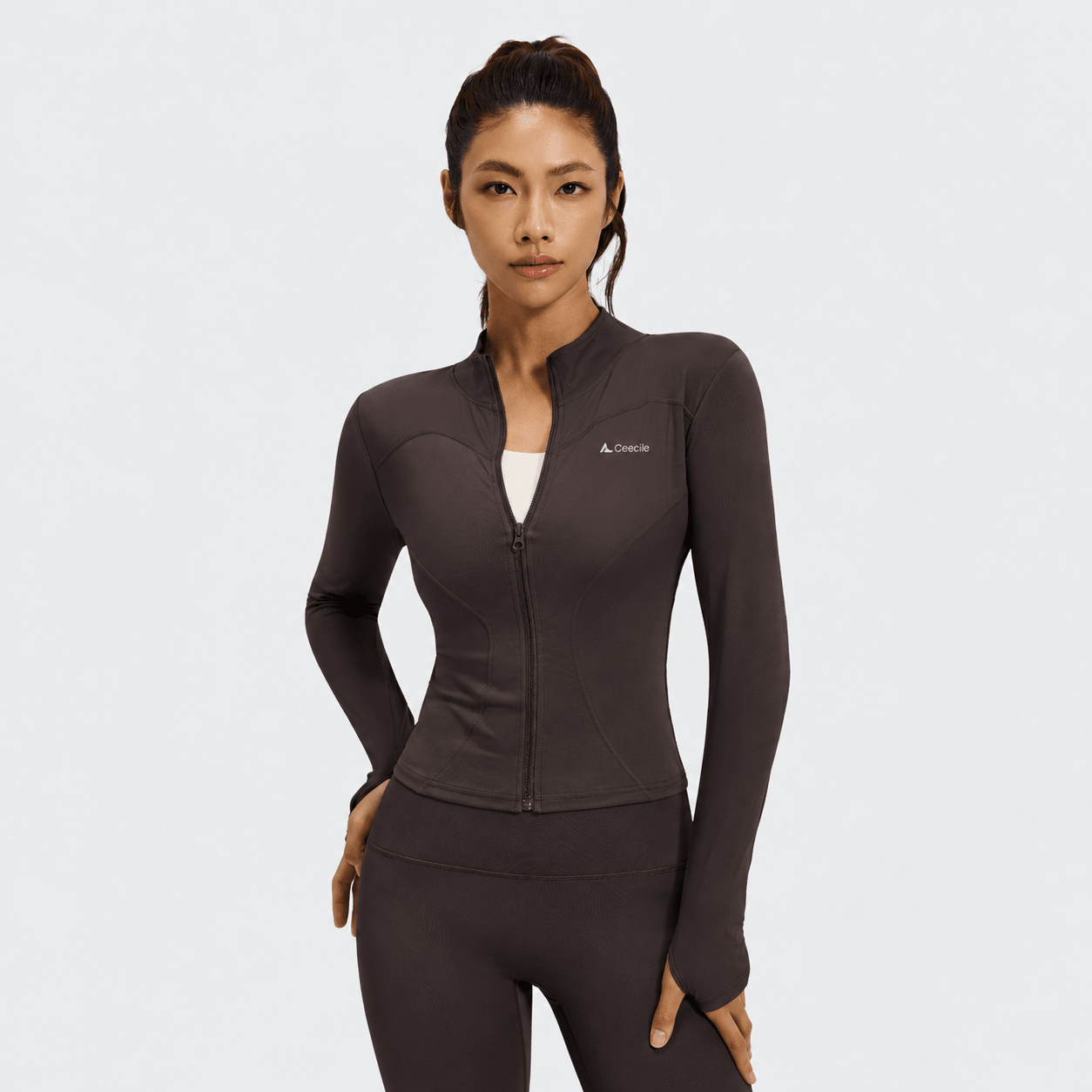 Ceecile Motion Contour Full-Zip Jacket - Women's Activewear by Ceecile