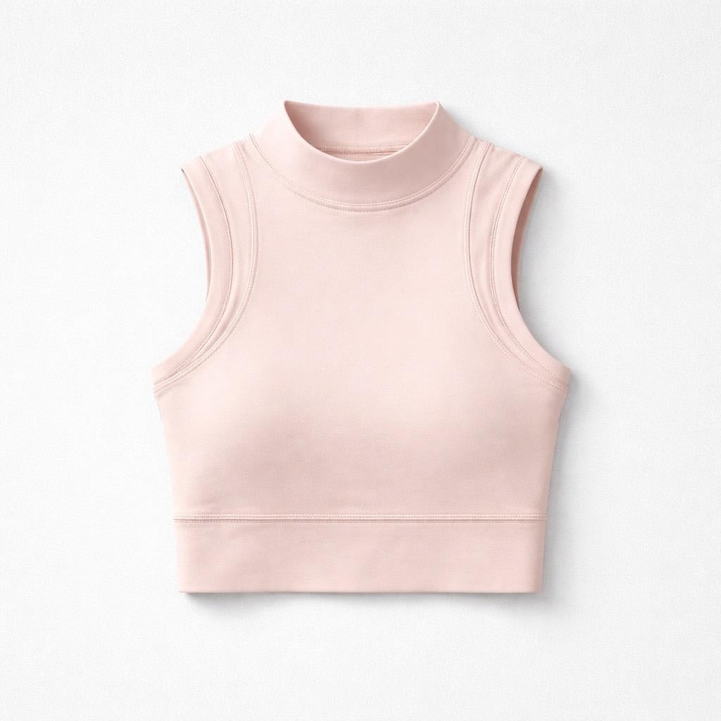 Ceecile Motion High-Neck Cropped Tank - Women's Activewear by Ceecile