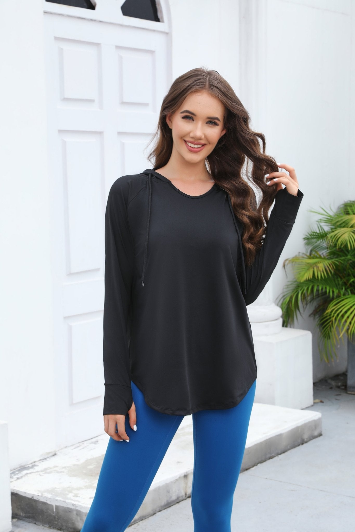 Ceecile Women's Quick - Dry Yoga Shirt – Breathable, Moisture - Wicking Long Sleeve Activewear - Women's Activewear by Ceecile