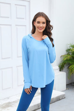 Ceecile Women's Quick - Dry Yoga Shirt – Breathable, Moisture - Wicking Long Sleeve Activewear - Women's Activewear by Ceecile