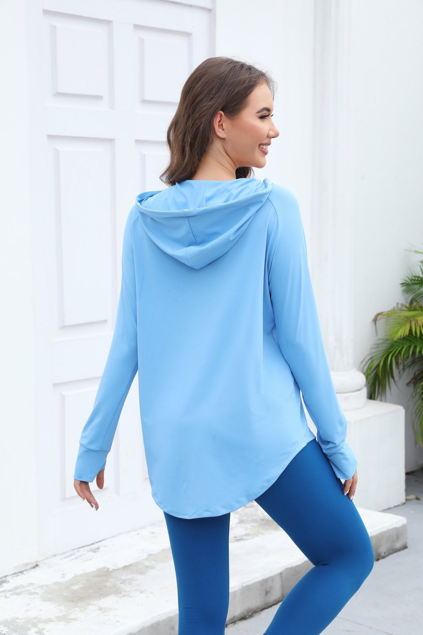 Ceecile Women's Quick - Dry Yoga Shirt – Breathable, Moisture - Wicking Long Sleeve Activewear - Women's Activewear by Ceecile