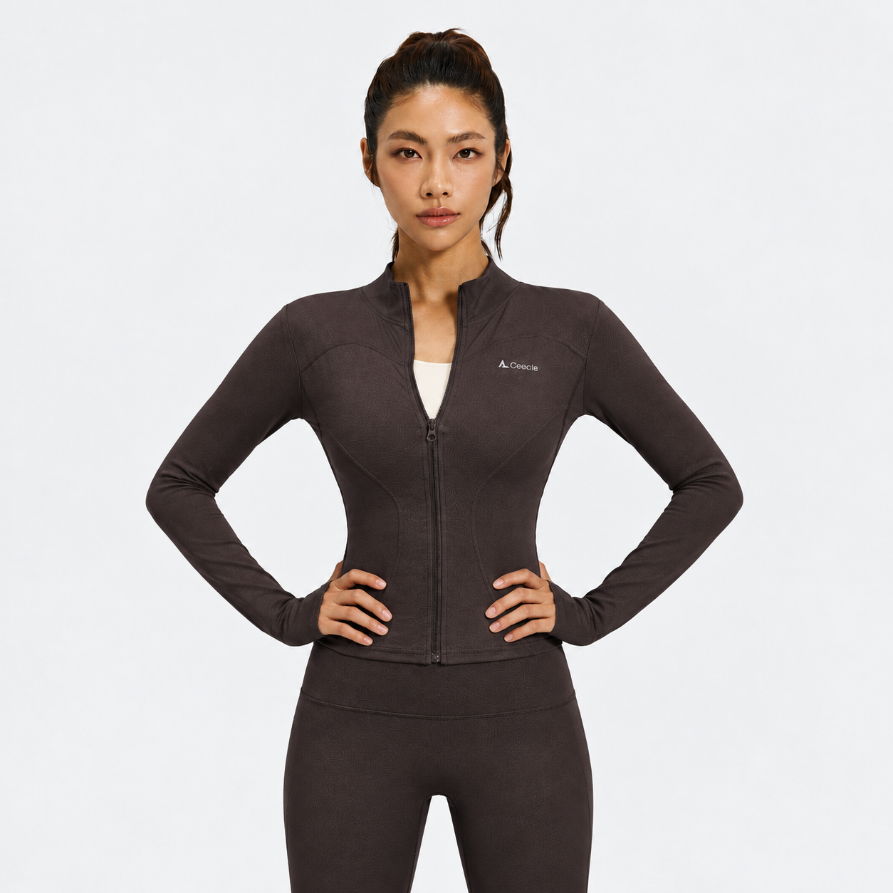 Ceecile Motion Contour Full-Zip Jacket