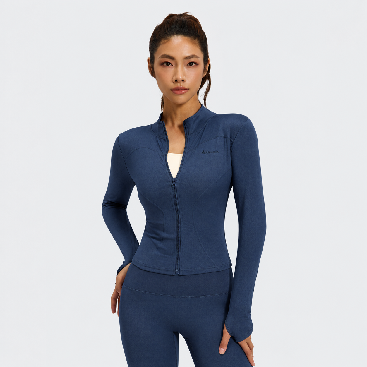 Ceecile Motion Contour Full-Zip Jacket